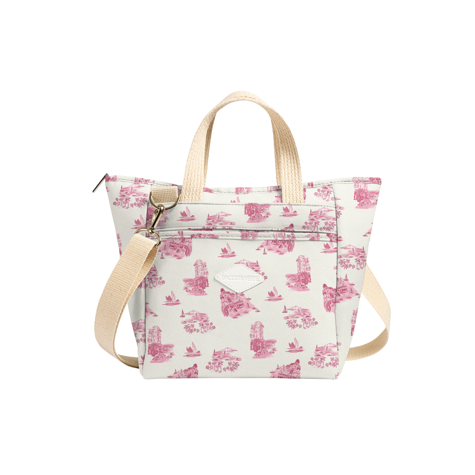 DaCosta Verde Pink Lunch Tote Crossbody Attraversiamo